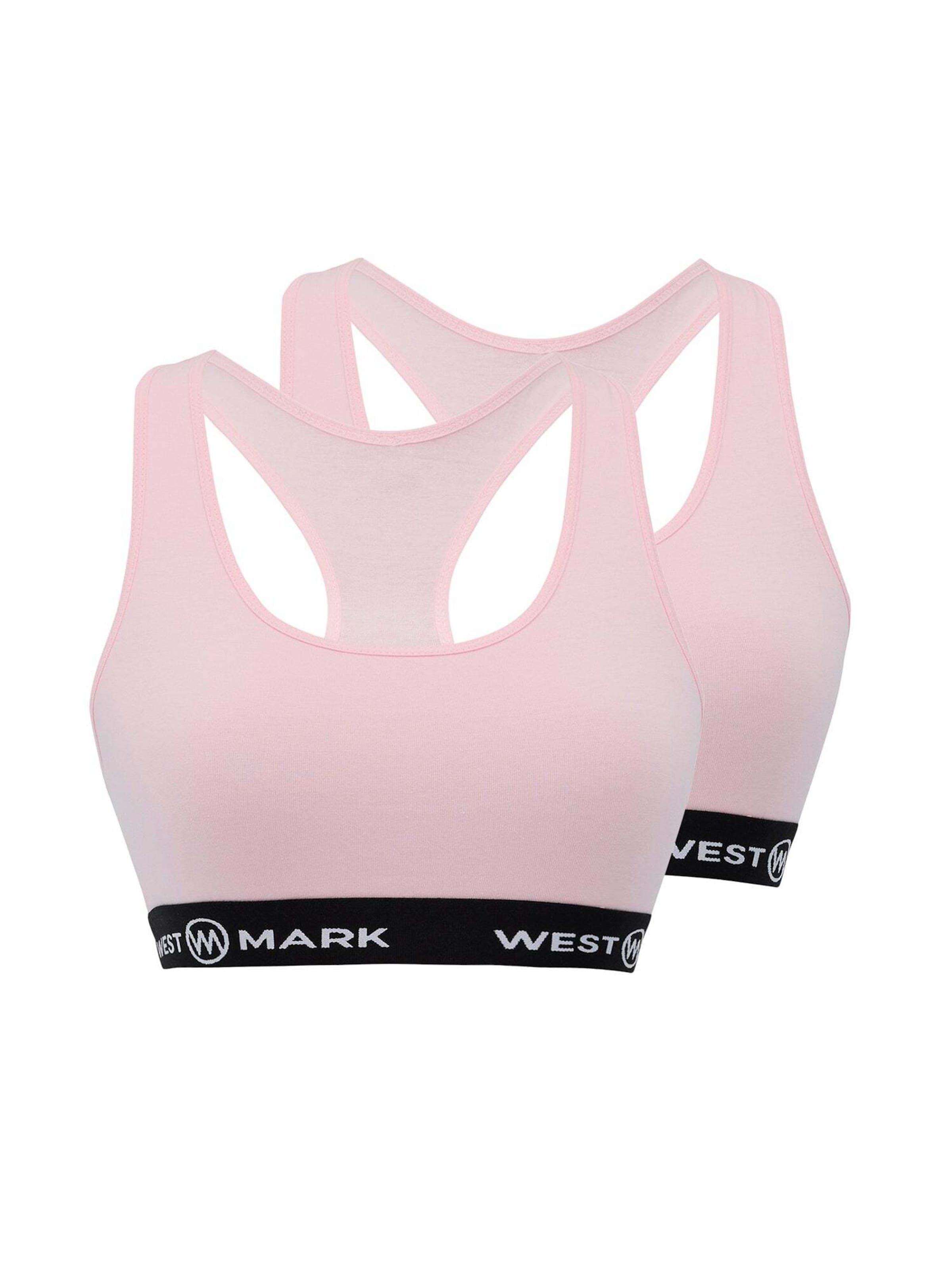 WESTMARK LONDON Bustier Sport-BH in Pink: Vorderseite