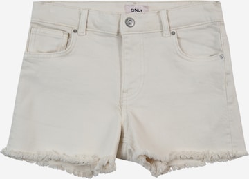 Jean 'KOGRobyn' ONLY GIRLS en beige : devant