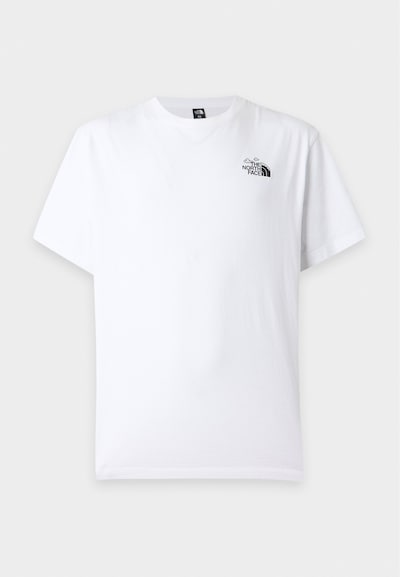 THE NORTH FACE Koszulka 'NAT HIGH SOCIETY' w rozmiarze XS w kolorze czarny / białym, Podgląd produktu