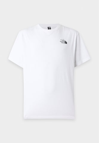 THE NORTH FACE Футболка 'NAT HIGH SOCIETY' в Белый: спереди