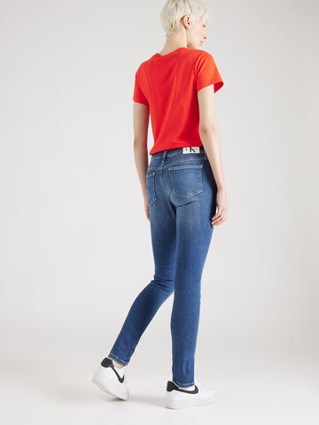 Skinny Jeans 'MID RISE SKINNY' de la Calvin Klein Jeans pe albastru