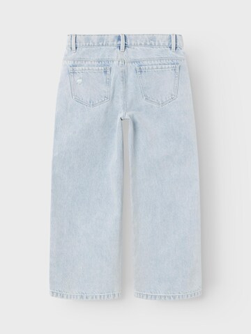 NAME IT Wide Leg Jeans 'Bella' in Blau