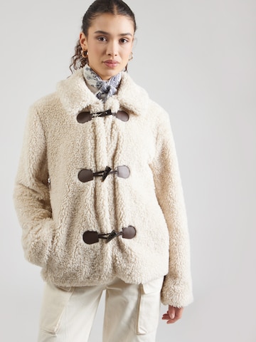 HOLLISTER Преходно яке в бяло: отпред