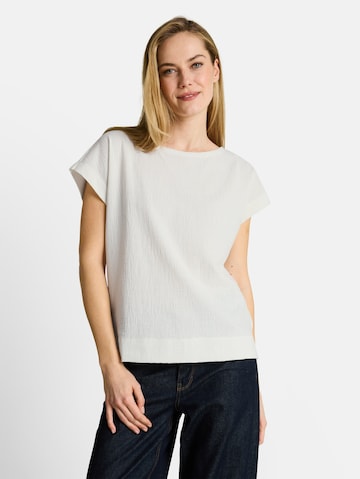 TOM TAILOR Shirt in White: front