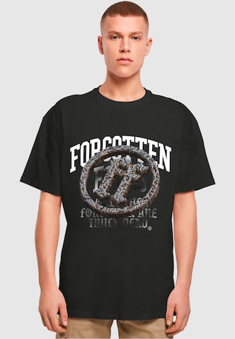 T-Shirt 'Engraved' Forgotten Faces en noir : devant