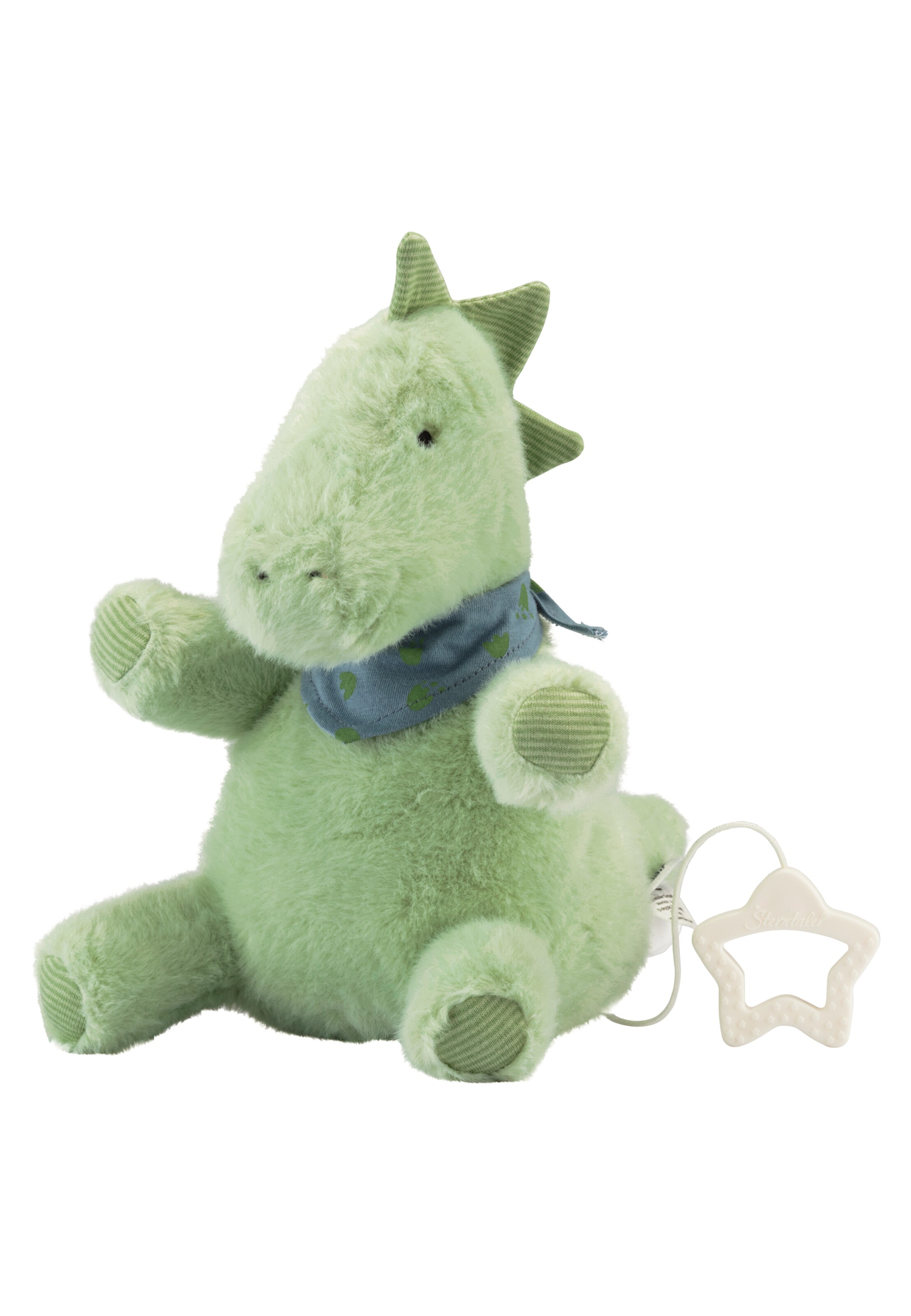 STERNTALER Stuffed animals 'Dino Rexi' in Green: front
