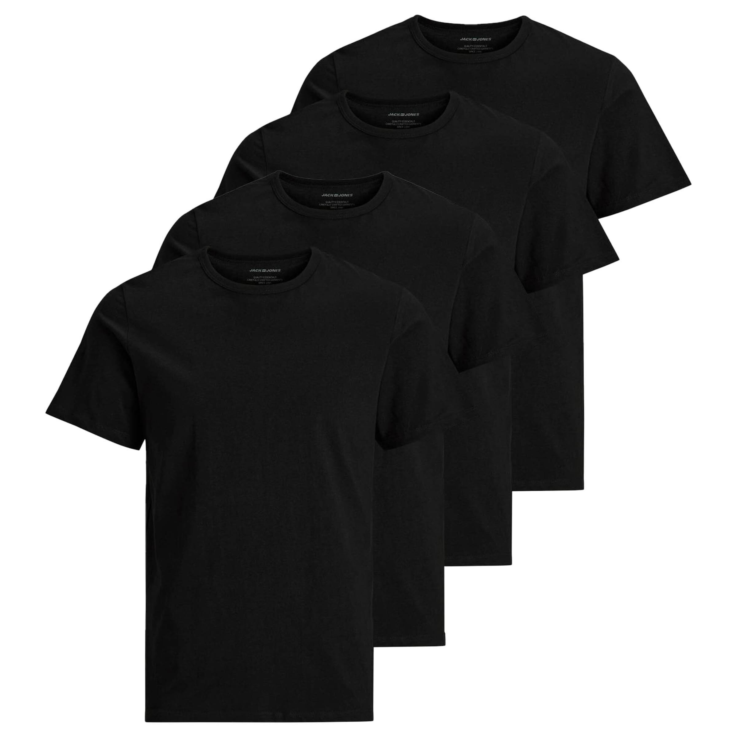JACK & JONES Camiseta en negro, Vista del producto