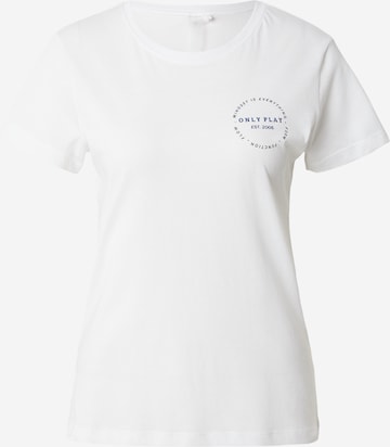 ONLY PLAY - Camiseta funcional 'ONPPICA' en blanco: frente