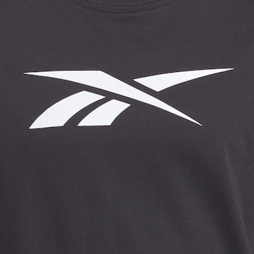 Reebok Функциональная футболка 'Vector' в Черный