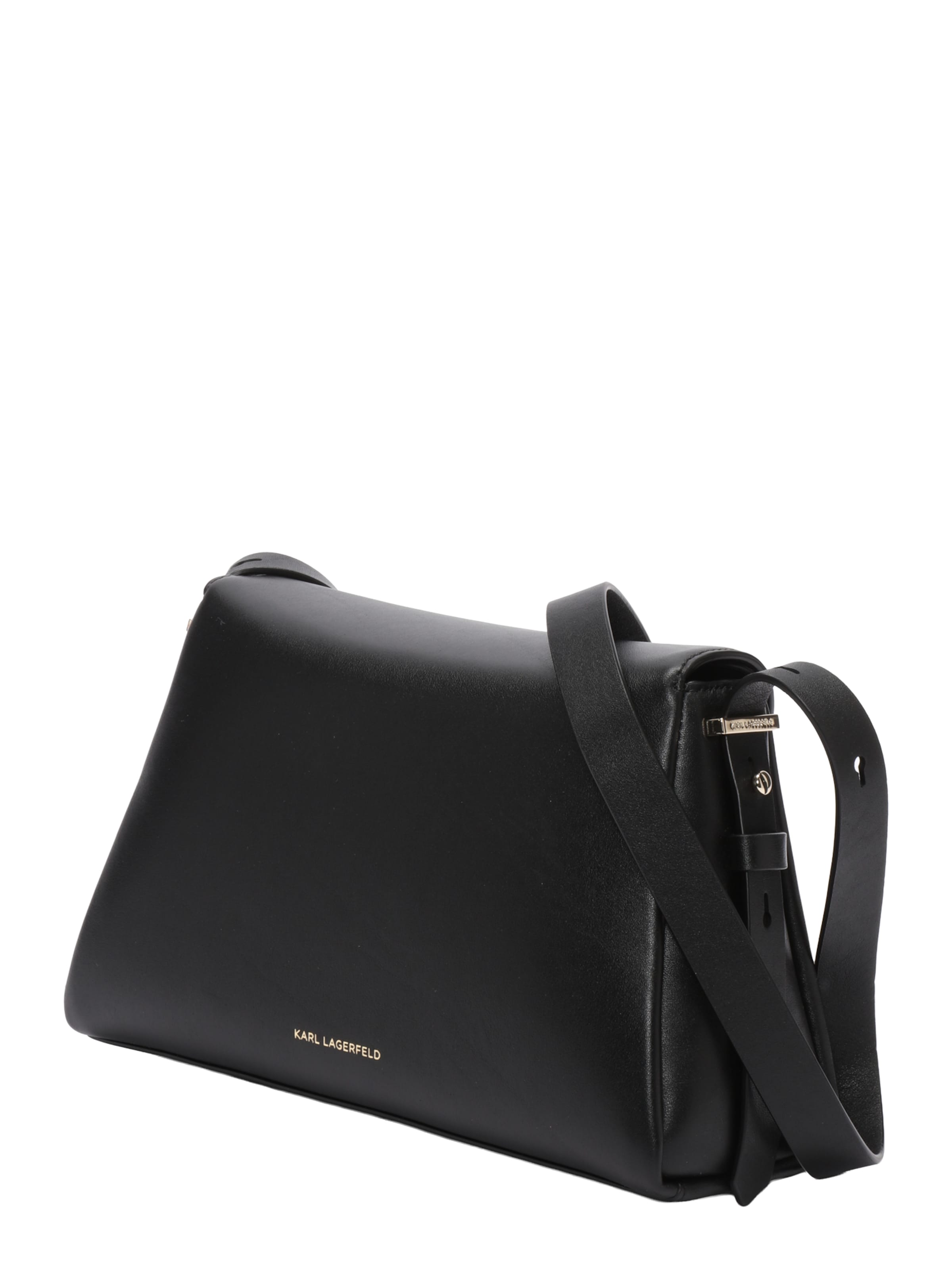 Karl Lagerfeld Axelremsväska 'STUDIO' i svart: sida