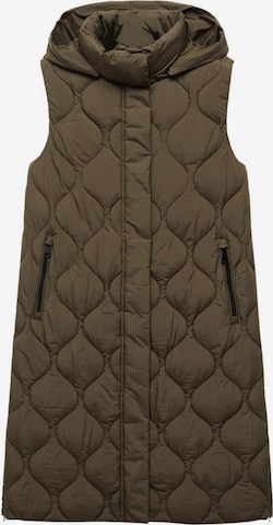 MANGO Bodywarmer 'Borrasca' in Groen: voorkant