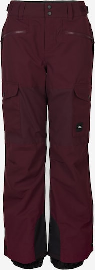 O'NEILL Športne hlače | bordo / črna barva, Prikaz izdelka