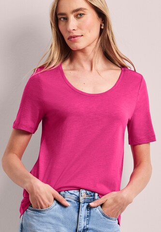 STREET ONE Shirt in Pink: front