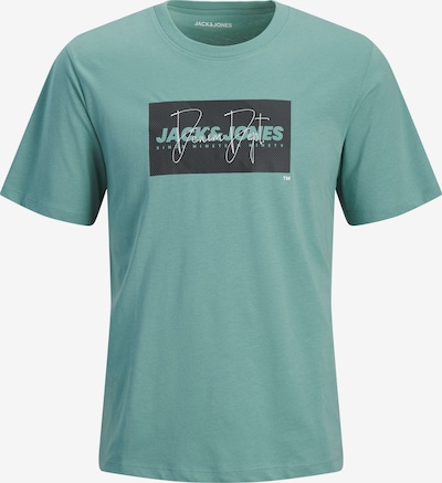 JACK & JONES Paita 'JJCole' värissä pastellinvihreä / musta / valkoinen, Tuotenäkymä
