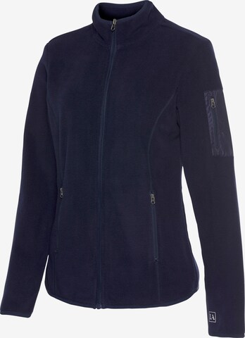 LASCANA Fleece jas in Blauw