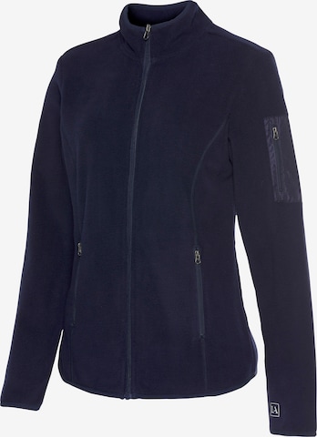 LASCANA Fleece Jacket in Blue