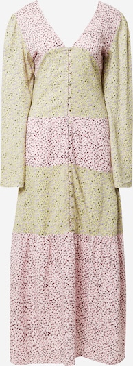 Nasty Gal Košilové šaty ve velikosti 32 - jablko / světle fialová / růžová / tmavě červená, Produkt
