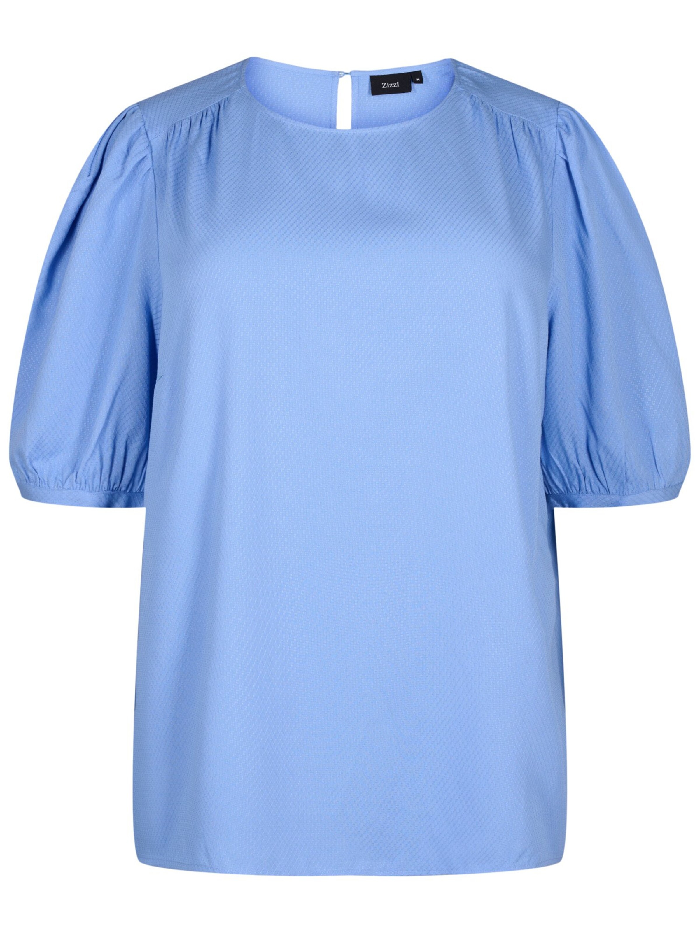 Zizzi Μπλούζα 'Esabina' σε μπλε: μπροστά