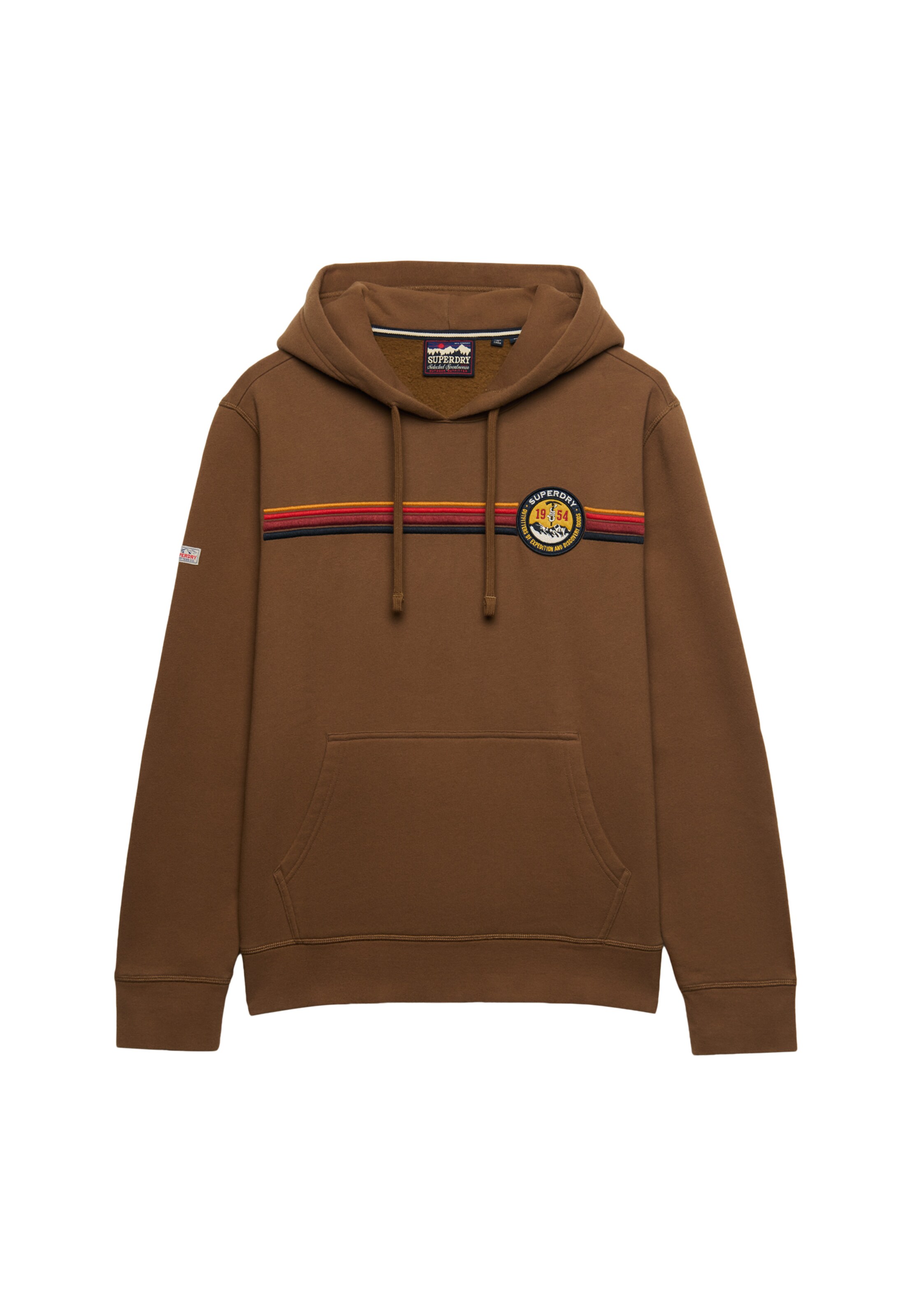 Superdry & Co Sweatshirt in Bruin: voorkant