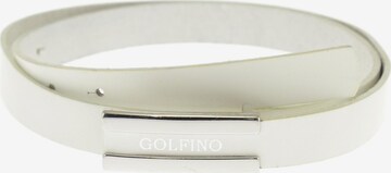 Golfino Belt in One size in White: front