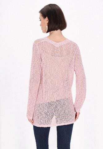 usha FESTIVAL Sweater 'Fashion Lover' in Pink