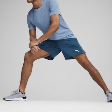 Regular Pantalon de sport 'Run Favourite Velocity 7' PUMA en bleu
