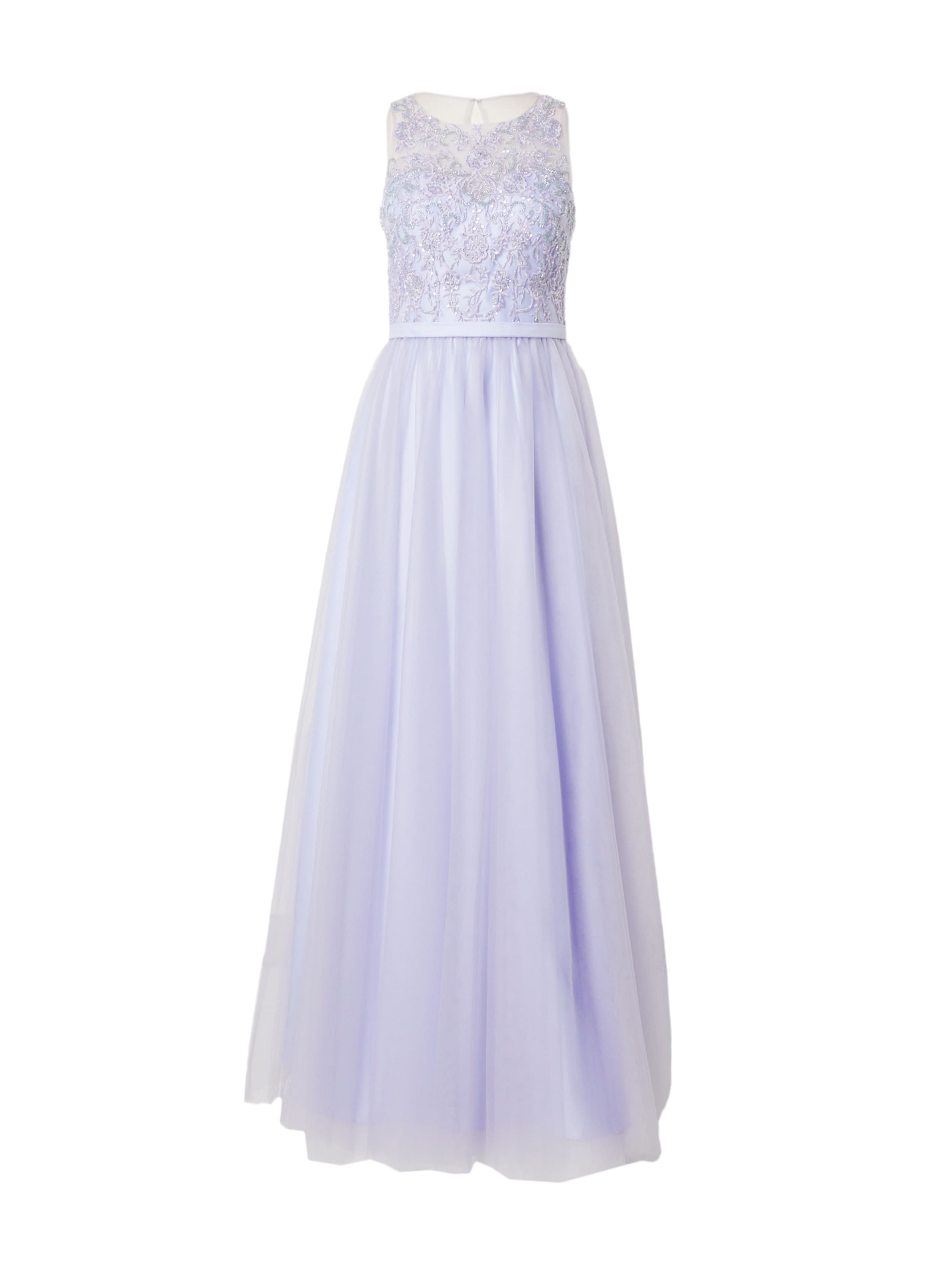 Rochie de seară de la Laona pe mov: față