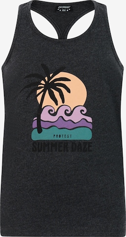 PROTEST Shirt 'PRTSyra JR' in Schwarz: Vorderseite