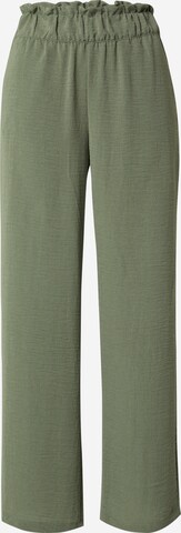 JDY Wide leg Pants 'DIVYA' in Green: front