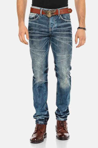 CIPO & BAXX Regular Jeans in Blau: Vorderseite