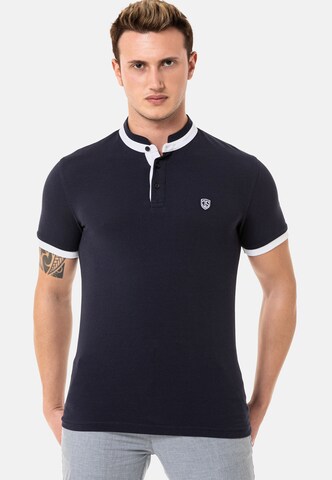 Jimmy Sanders Poloshirt in Schwarz: predná strana