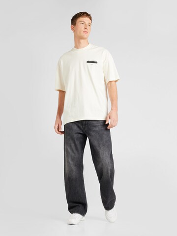 balts AllSaints T-Krekls 'REDACT'