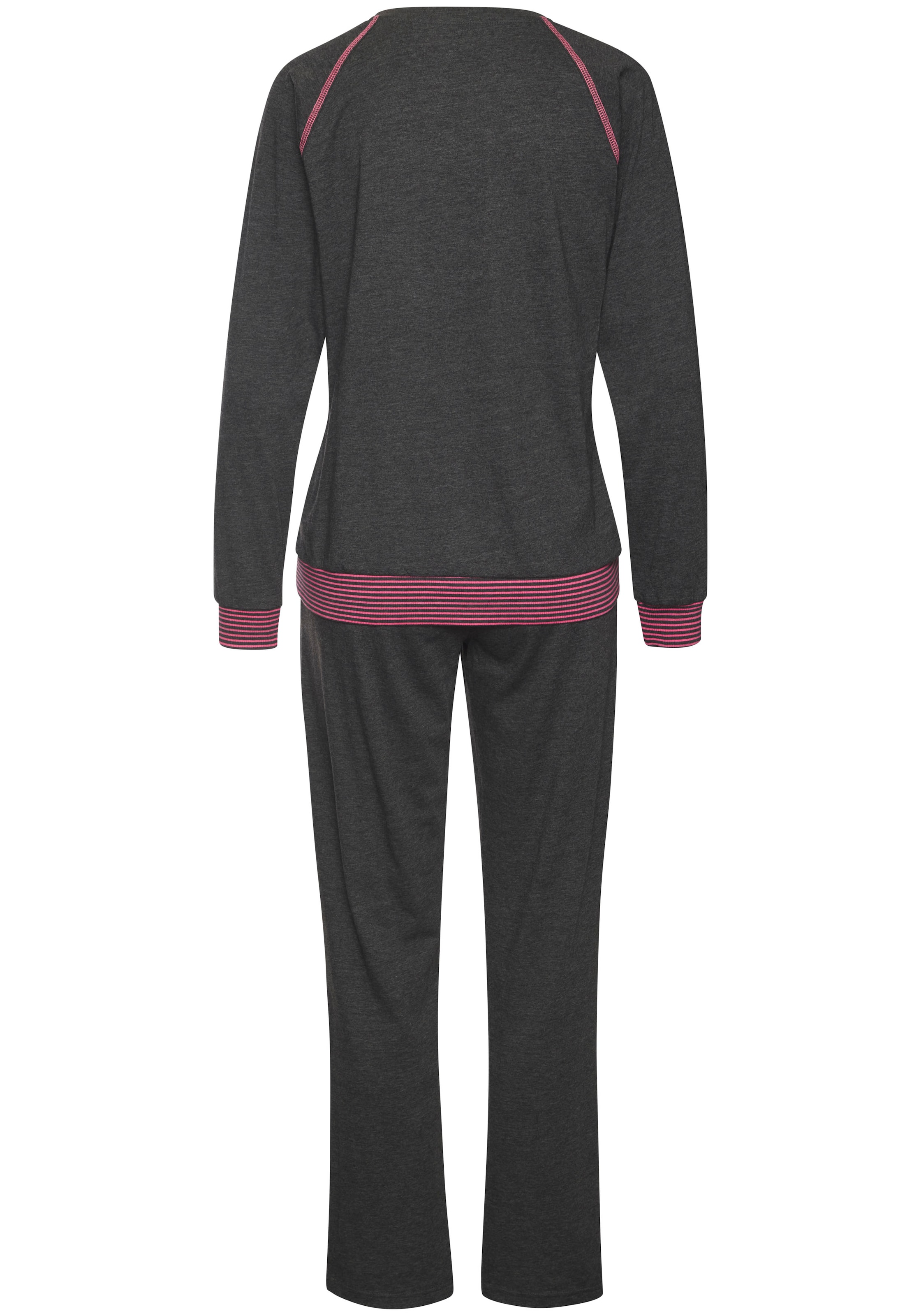 VIVANCE Пижама 'Dreams' в Серый