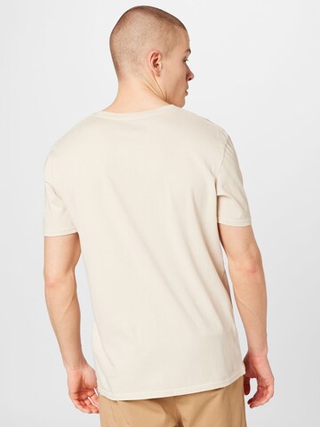 QUIKSILVER T-Shirt 'SUB MISSION' in Beige