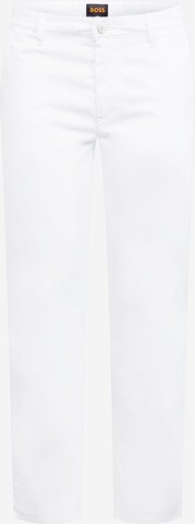 BOSS Chino trousers in White: front