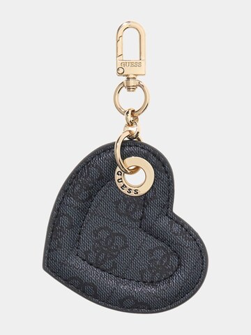 GUESS Key Ring 'Herz' in Black: front