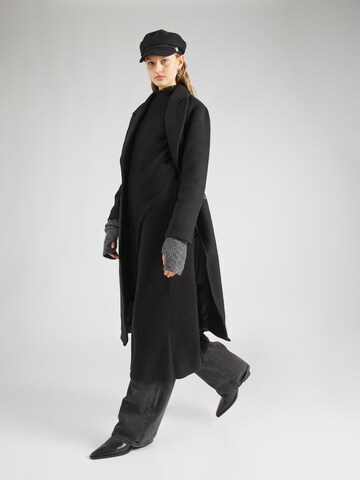 Wemoto Between-Seasons Coat in Black