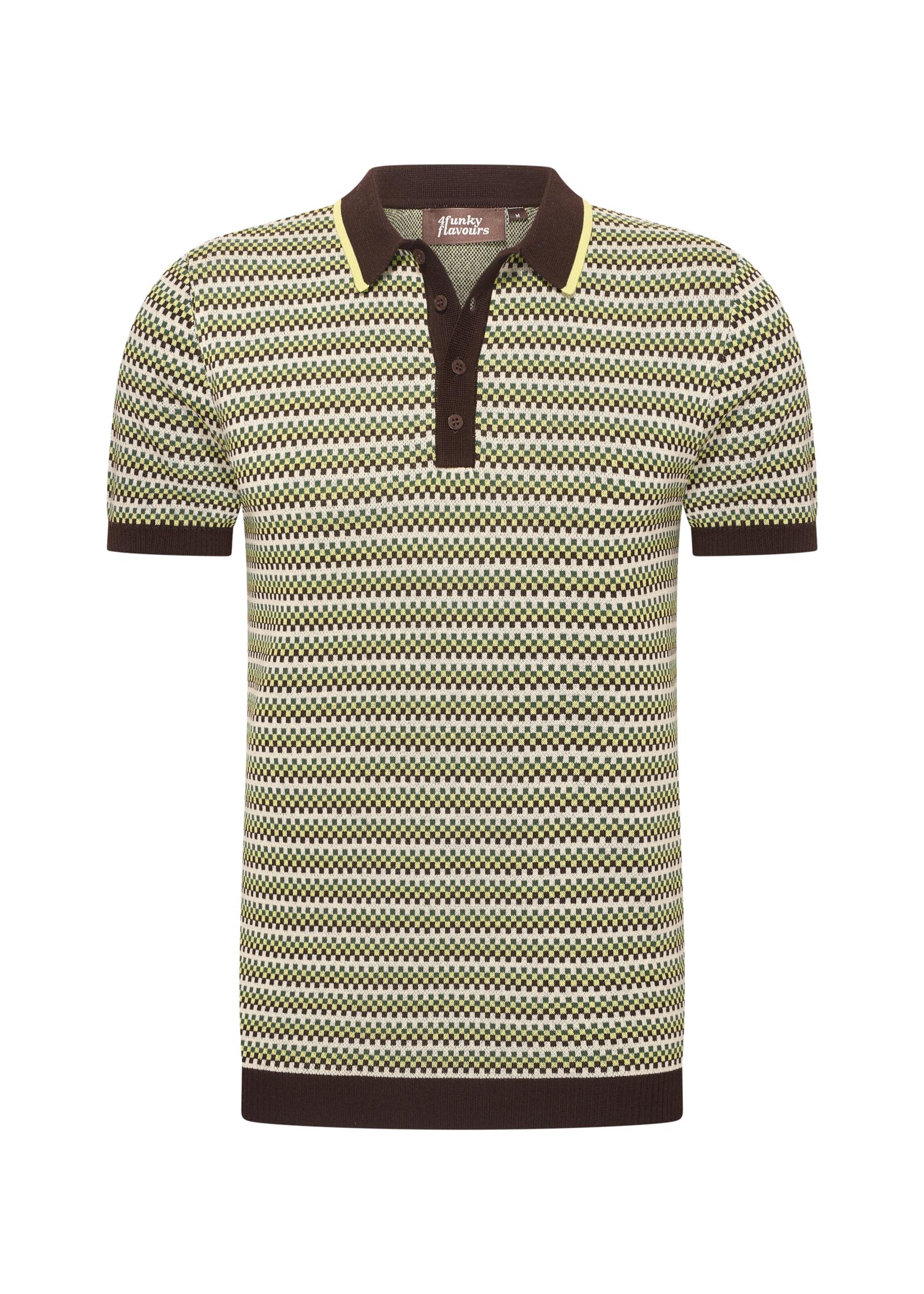 4funkyflavours Shirt 'Carry My Name' in Green: front