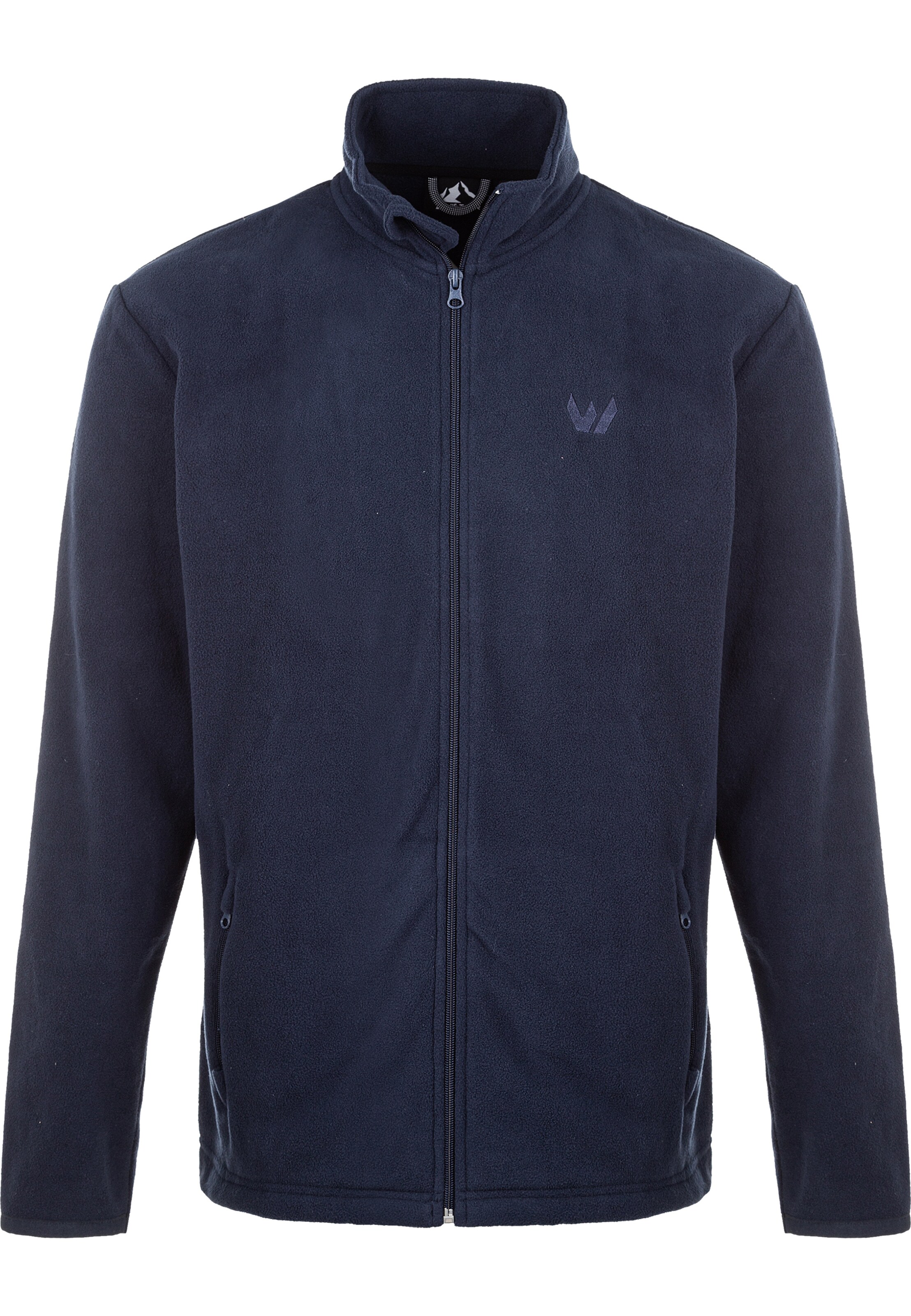Whistler Athletic fleece jacket 'Cocoon' in Blue: front
