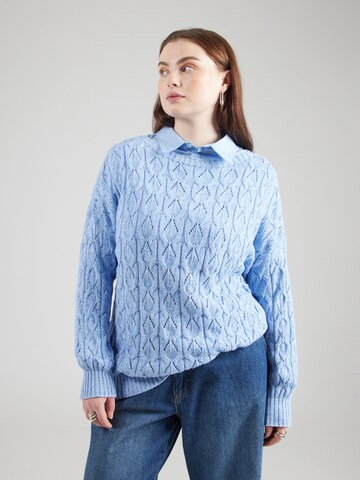 Pullover 'CARBRYNN' di ONLY Carmakoma in blu: frontale