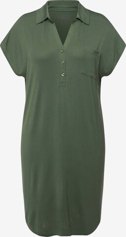 Ulla Popken Nightgown in Green: front