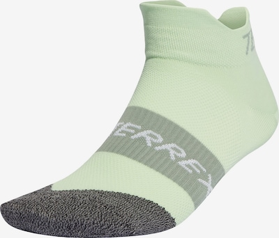 ADIDAS TERREX Sportsocken in grau / grün / weiß, Produktansicht