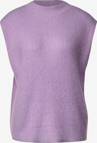 STREET ONE Sweater in Purple: front