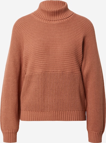 ABOUT YOU Sweater 'Linnea' in Brown: front