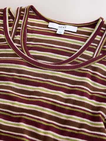 Next - Camiseta en marrón