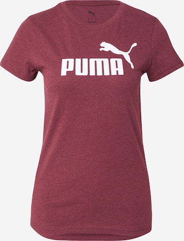 PUMA Функциональная футболка 'ESS' в Красный: спереди