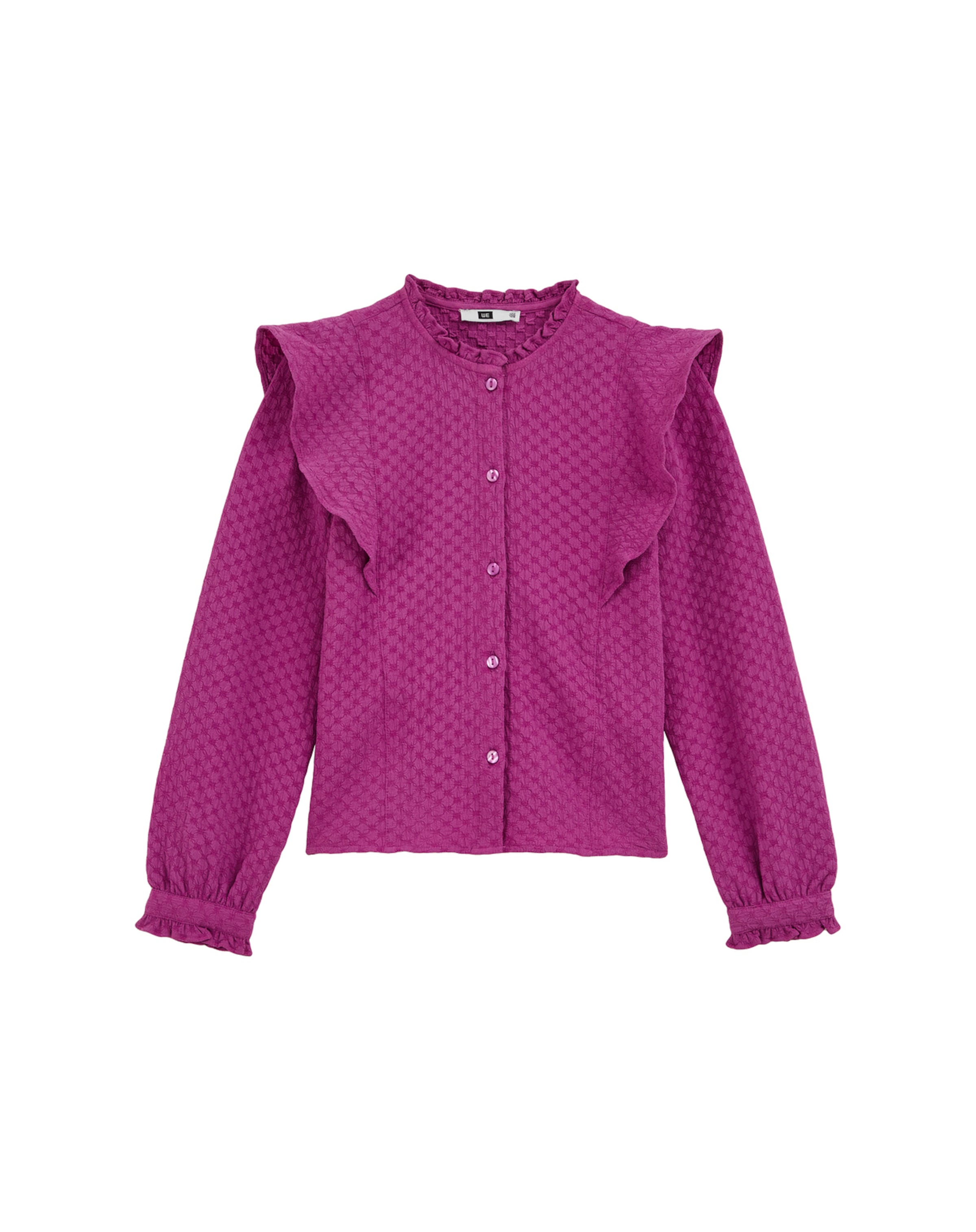 WE Fashion Плетена жилетка в тъмнорозово, Преглед на продукта