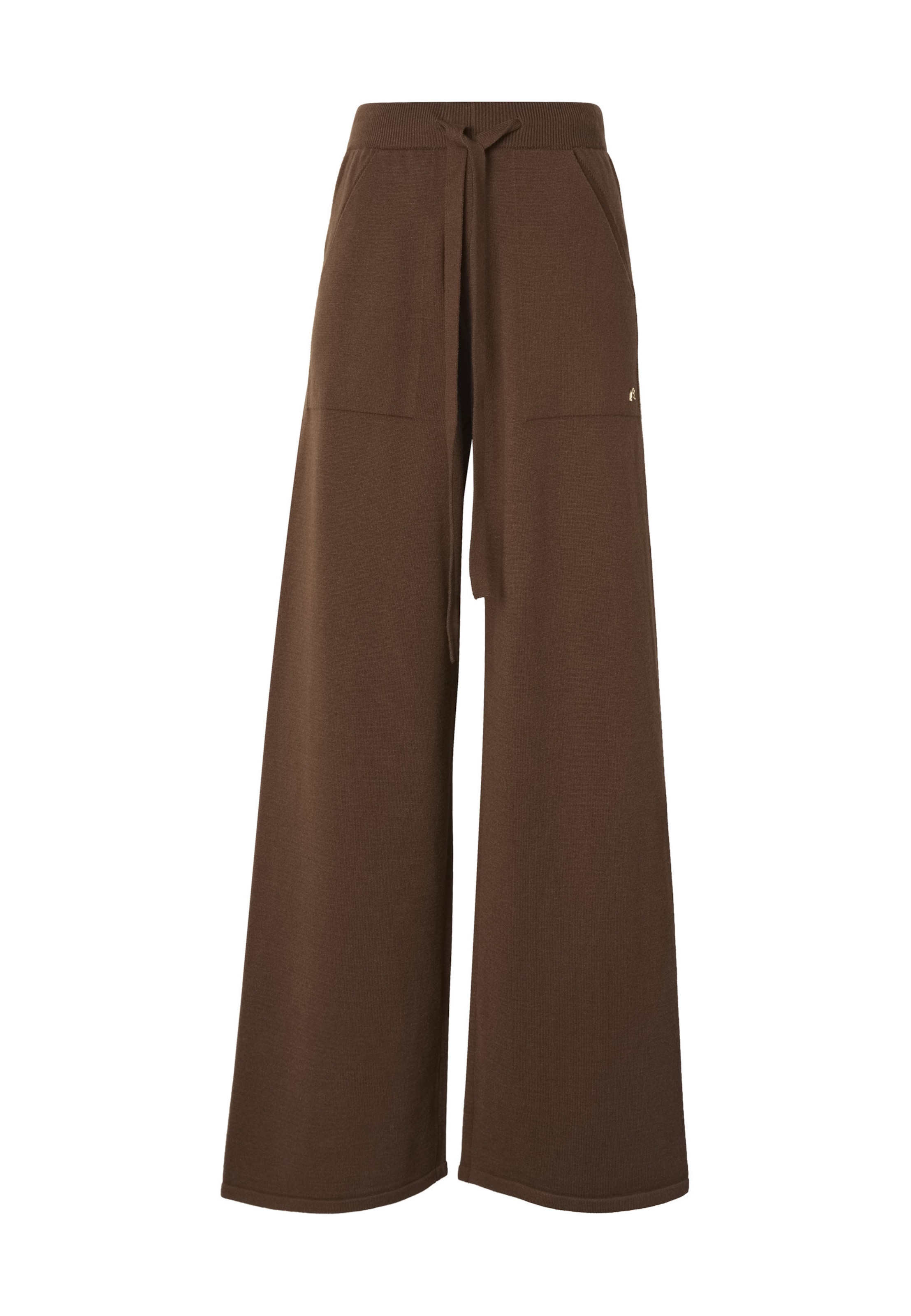Wide leg Pantaloni di REPLAY in marrone: frontale