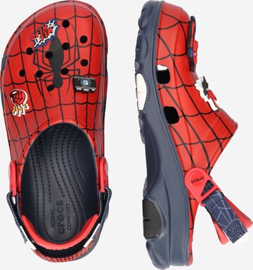 Crocs Pantofle 'Spider-Man' – červená