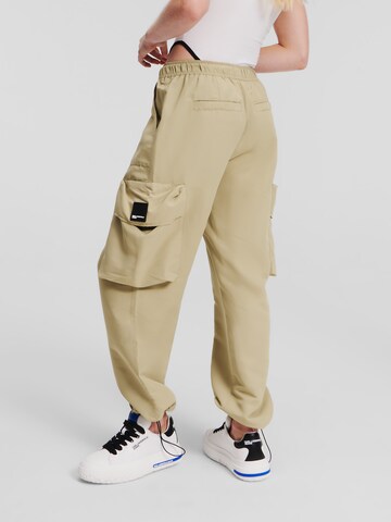 Regular Pantalon cargo KARL LAGERFELD JEANS en beige